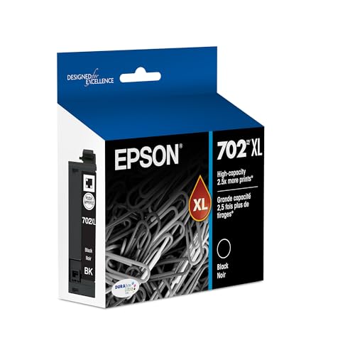 Epson T702XL cartouche noire haute capacité anti-bave pour WorkForce Pro
