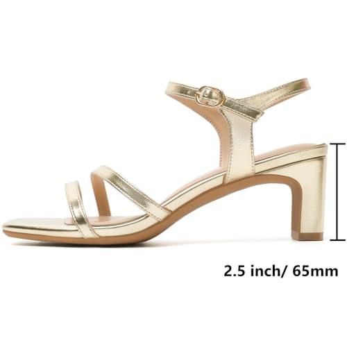 Image of Mostrin Strappy Heels for Women Square Open Toe Lace Up Heeled Sandals Ankle Strap Sexy Stiletto High Heels for Party, Prom, Dating, Wedding