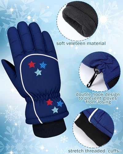 Image of Boao Winter Snow Ski Glove for Kid Waterproof
