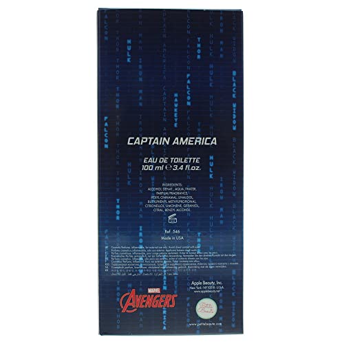 Marvel Avengers Captain America Eau de toilette, 100 ml - Image 7