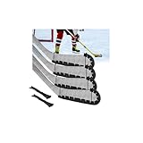 Hikeen Stick Blade Protector,Wear-Resistant Hockey Blade Guard with 25 Wrap Ties for Off Ice Training, Street Hockey, Universal Ice Hockey Traning Fit Kids, Intermediate, Senior Sticks-2packs
