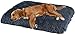 Tapis pour Chiens Apaisant en Peluche, Coussin Chien Dehoussable Chien Grande Taille, L Panier Grand pour Chien Lavable et Antidérapant, Tapis Facile à Transporter
