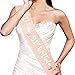 HOWAF Rose Gold 21st Birthday Sash Party Decoration ItÂ¡Â¯s My 21st Birthday Satin Sash 21st Birthday Gift for Her 21st Birthday Accessories for Girls, Women, One Size