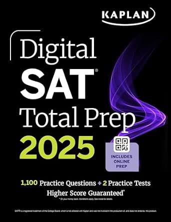 Digital SAT Total Prep 2025: Includes 2 Full Length Practice Tests ...