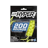 Nerf Hyper 200-Round Refill Includes 200 Hyper Rounds, for Use Hyper Blasters, Stock Up Hyper Games