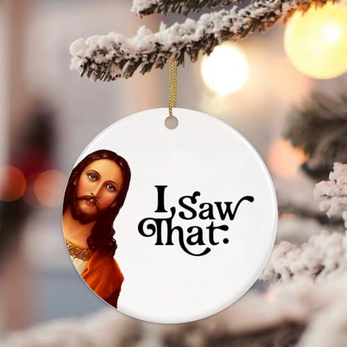 Jesus I Saw that Ornament  - image 6