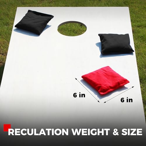image for SPORT BEATS Cornhole Bags All Weather Set of 8 for Cornhole Toss Games