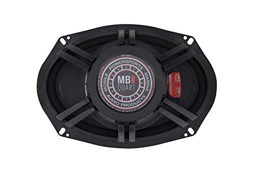 Mb Quart Rk1-169 Reference Car Speakers (Black, Pair) – 6X9 Inch Coaxial Speaker System, 200 Watt, 2-Way Car Audio, 4 Ohms (Grills Included) #TOP3