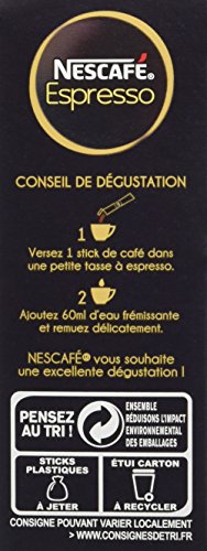 Café Soluble Espresso Original Nescafe La Boîte De 45g 25 Sticks - vue 8