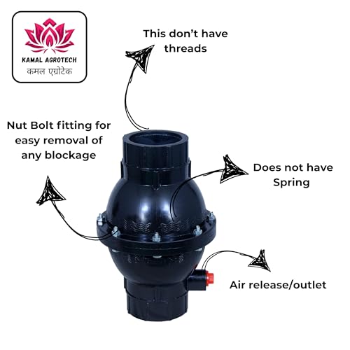 Image of Jay PVC 2.5 Inch PVC NRV Non-Return Valve without Flange