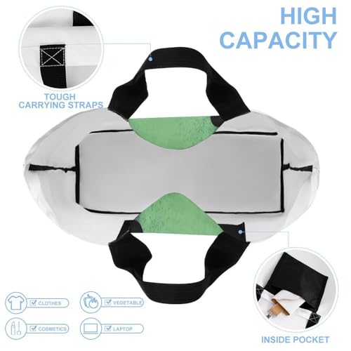 Artistic Butterfly Large Grocery Tote Bag Women Fashion Handbag Duty Reusable Shoulder Bag for Travel Vacation Shopping Beach Bags4