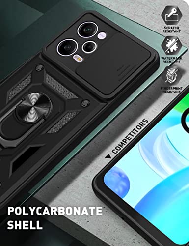 Capa Xiaomi Poco X5 Pro Capinha (Com 2 pedaços de filme temperado Protetora) de Câmera Proteção de T