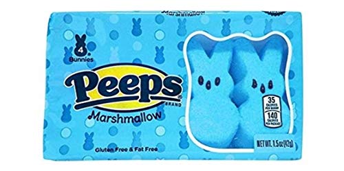 Peeps Candy Blue Easter Bunny Marshmallow Basket Stuffers, Pack Of 3 #TOP3
