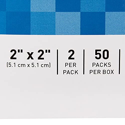 SurgiMac Non-Woven Sponges, 2x2 inch Sterile, Nonwoven Gauze, 4-Ply, Polyester/Rayon, 2-Pack miniatura 3