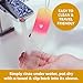 Bona Fide Beauty Czech Glass Foot File with Sleeve. Foot Callus Remover Made in The EU (Sunset Color)