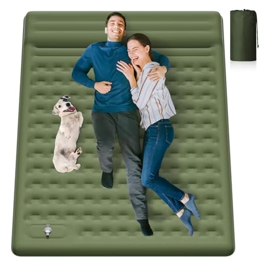 Double Size Inflatable Camping Mattress