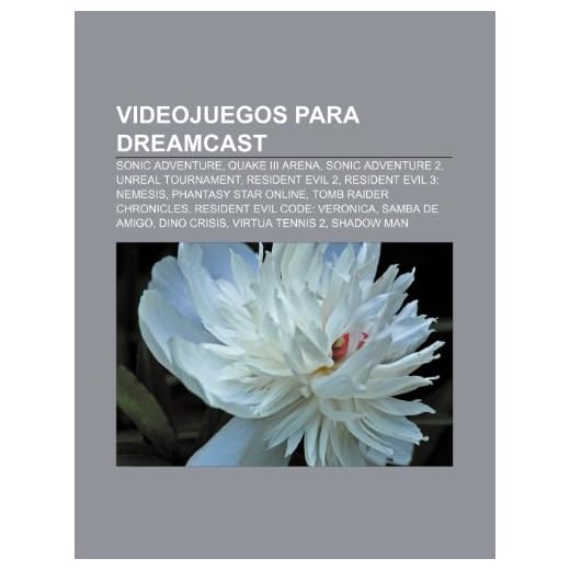 Videojuegos para Dreamcast: Sonic Adventure, Quake III Arena, Sonic Adventure 2, Unreal Tournament, Resident Evil 2, Resident Evil 3: Nemesis, ... Samba de Amigo, Dino Crisis, Virtua Tennis 2