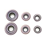10 stücke Drehmaschine Werkzeug RPMT1204 RPMT10T3MO E JS VP15TF Interne Runde Hartmetall Einsatz RPMT 1204CNC Metall Drehen(RPMT10T3MOE VP15TF)