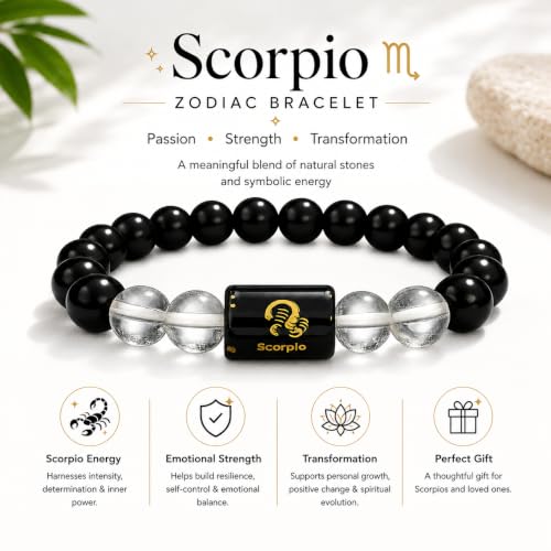 Image of Zodiac Crystal Bracelet for Men & Women