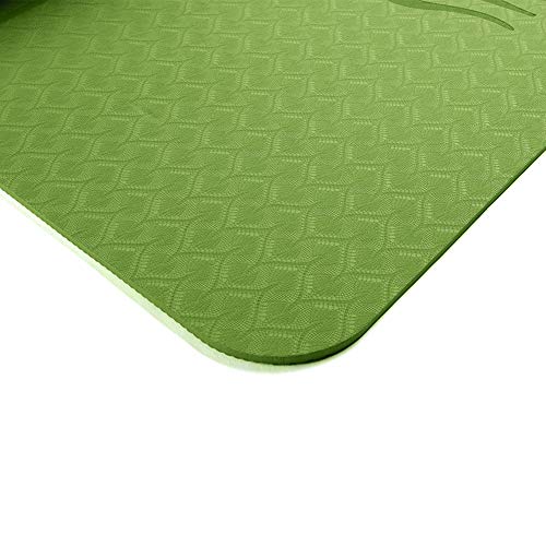 Grandcase Tapete Ioga para Exercício Fitness Tapete Treino Alta Densidade Antiderrapante para Ioga P