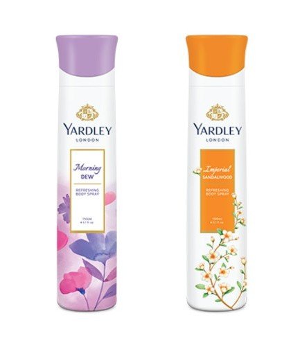 Yardley London Deodorant Spray For Women Morning Dew And Sandalwood Combo Pack 2 (150 Ml)-picture-35