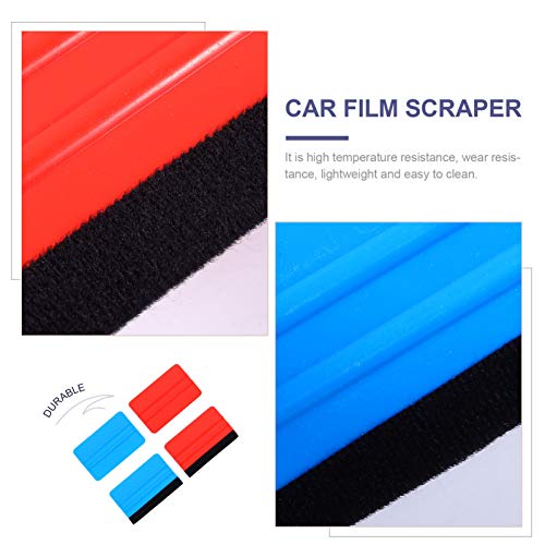 Kit de ferramentas para embrulhar o carro com 8 peças de feltro para rodo de feltro para aplicação d