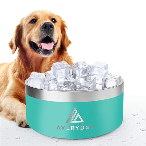 AVERYDAY 64oz Insulated Dog Bowl, Heavy Dog