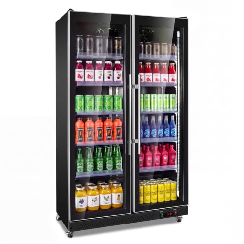 Image of 27.5Cu.Ft Commercial Refrigerator, Glass Door Display Beverage Fridge