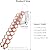 ERoomQ Concertina Loft Ladder Alloy Attic Access Ladder Aluminum Magnesium Alloy Attic Stairs Pull Down Attic Ladder Non-Slip Steps Folding Telescoping Ladder (3)