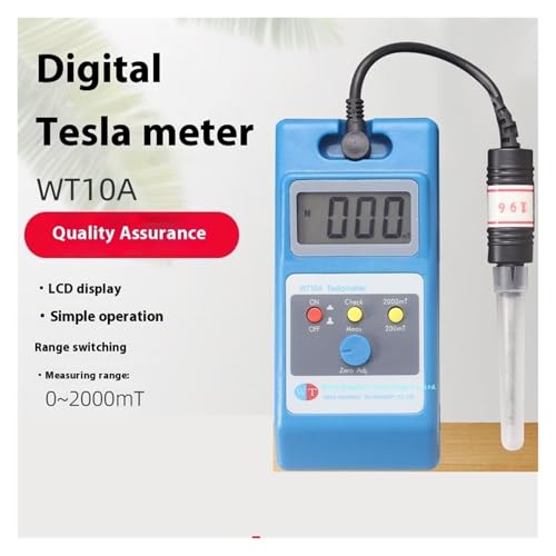 Medidor Gauss Digital WT10A Portátil miniatura 4