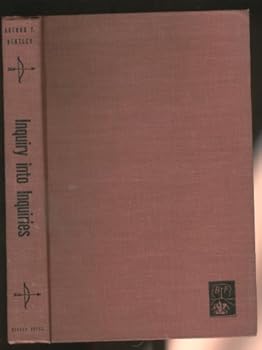 Hardcover Inquiry into inquiries;: Essays in social therory Book