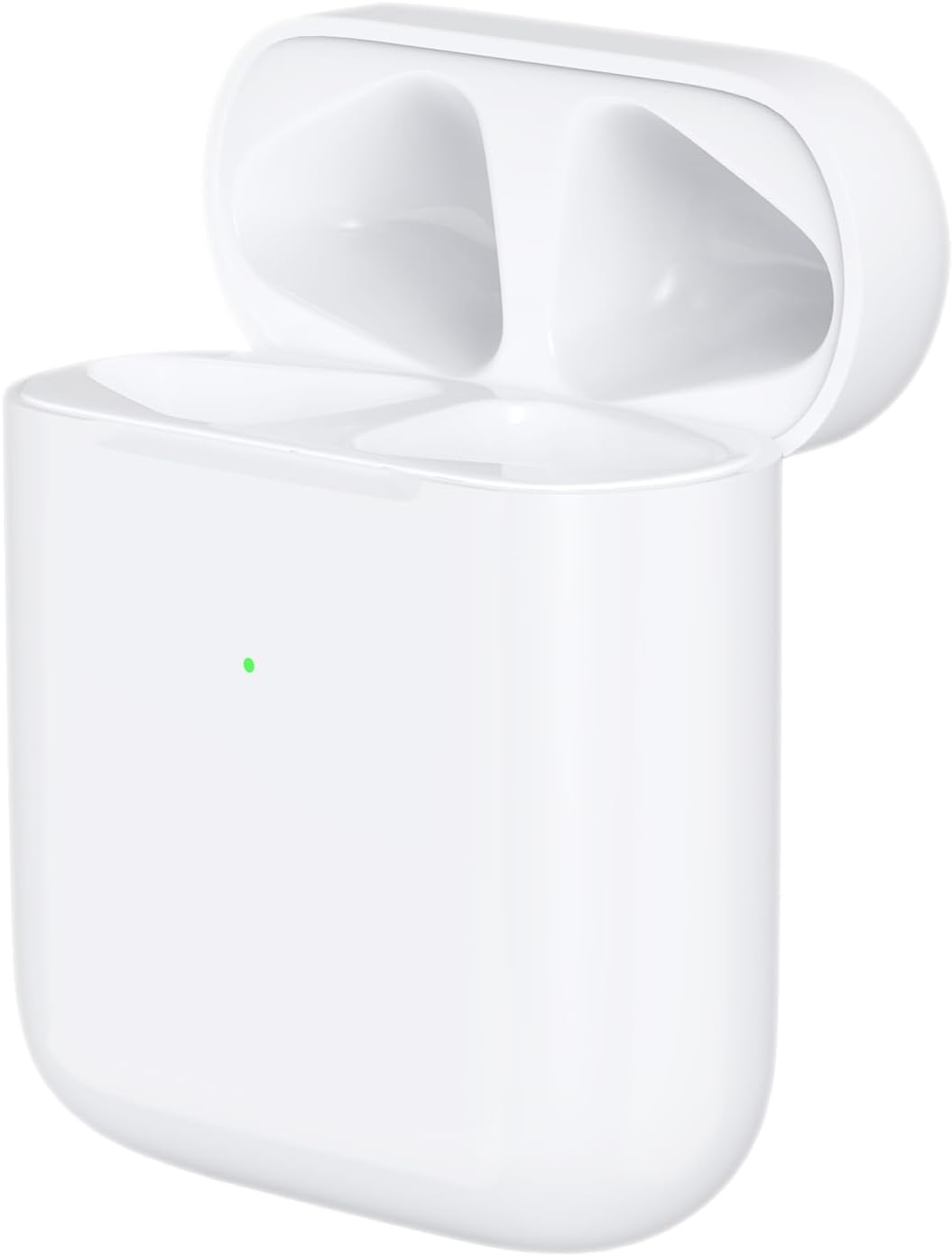 Wireless Charging Case Compatible for AirPods 1st 2nd Generation, Charger Case Replacement for Airpods Charging Case with Bluetooth Pairing Sync Button (No Headphones) Wireless Charging Case Compatible for AirPods 1st 2nd Generation, Charger Case Replacement for Airpods Charging Case with Bluetooth Pairing Sync Button (No Headphones)