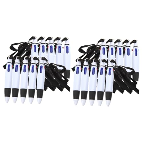 Equipo de papelería estética y pluma líquida black para cajas de suministros, 20 uds