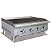 Adcraft BDECTC-48/NG Black Diamond 48" Charbroiler, 120,000 BTU, Natural Gas