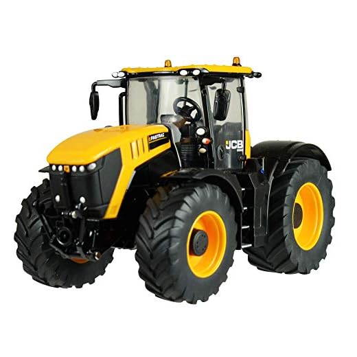 JCB 8330 Fastrac Traktor, britains glidande leksak av högkvalitativt material, interaktiva tryckleksaker leksaker från 3 år för småbarn och fans av originaltrogna replier