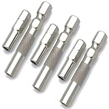 1/4 to 4mm Bit Adapter, Hex Screw Driver Bit Adapter Magnetic,6.35mm Outside To System 4mm Inside Micro Bit Drill Extension Socket Shank for Precision Bits Set Screwdriver Converter (6)