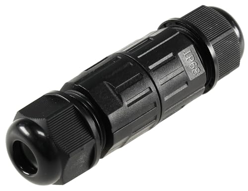 ChiliTec Kabelverbinder wasserdicht IP68 Verbindungsbox für Kabel Dichtung für 5-12mm Ø Gartenleuchen Pumpe Innen Aussen
