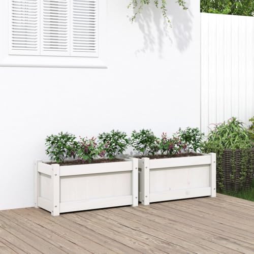 Jardineras Exterior Balcon Madera Marca NQJIBUE