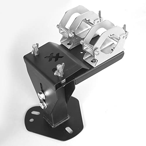 Suporte Hi-lift, Enxada, Pá ou Machado - Estepe Jeep-Aço-Preto