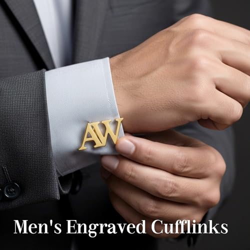 Mancuernillas personalizadas para hombre miniatura 5