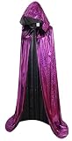 Agatha Harkness Costume Guide: DIY WandaVision Cosplay 9 Purple and Blue Iridescent Cape