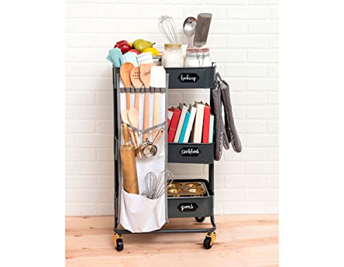 Image of We R Memory Keepers Cart A la Carte-Storage Cart-Burnt Ash