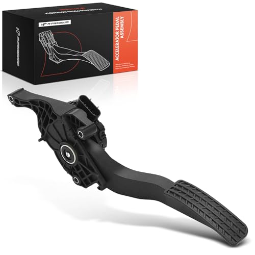 A-Premium Accelerator Pedal with Position Sensor Assembly Compatible with Chevrolet Traverse 2009-2017 & GMC Acadia 2007-2017, Acadia Limited 2017 & Buick Enclave 2008-2017 & Saturn Outlook 2007-2010