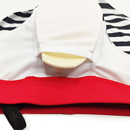 UXH Mens Swimsuit Briefs Padded Swimwear Male Strips Sexy Swimming Board Beach Surfing Swim4