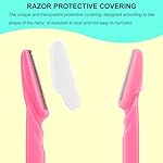66 Eyebrow Razor and Face Razor for Women and Men, Eyebrow Hair Trimmer and Shaver with Protective Cover,Safe and Newbie Friendly - Image 2