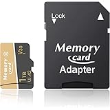 マイクロ カード micro カード 1T class10 UHS-1 U3 V30 A1 最大Read100MB/s 最大Write80MB/s 4K対応 ドライブレコーダー 動作確認済 変換アダプタ付