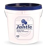 Laundry Detergent Powder Bucket, Low Suds Laundry Detergent Bucket - Lemon Scent- 40 lbs Pail Economical Powdered Detergent Commercial Laundry - for Commercial and Household Use - 40 Pounds (1 Bucket)