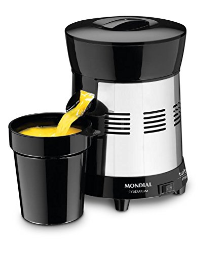 Preisvergleich Produktbild Mondial E10 Zitruspresse, 250 W, silber und schwarz