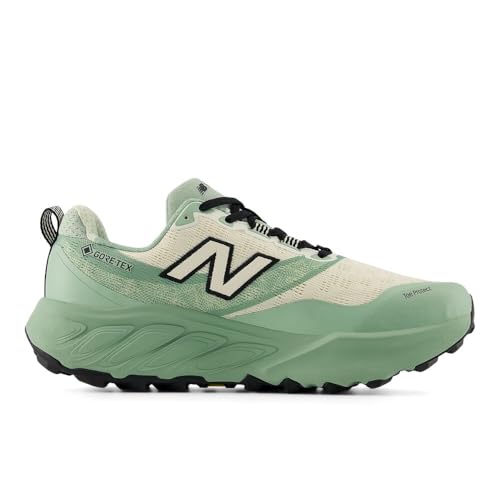 New Balance Men's Fresh Foam X Hierro V9 Gore-TEX Trail Running Shoe, Mosaic Green/Permafrost/Black, 12 M