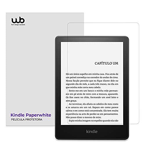 WB Película Kindle Paperwhite 11ª ger. 2021 - tela 6,8” Fosca Antirreflexo (Não Compatível com Kindl